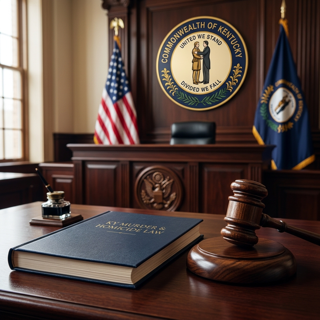 Understanding Kentucky Murder and Homicide Laws A clear guide to Kentucky’s murder, manslaughter, and homicide statutes, penalties, and key legal concepts for defendants, families, and practitioners.