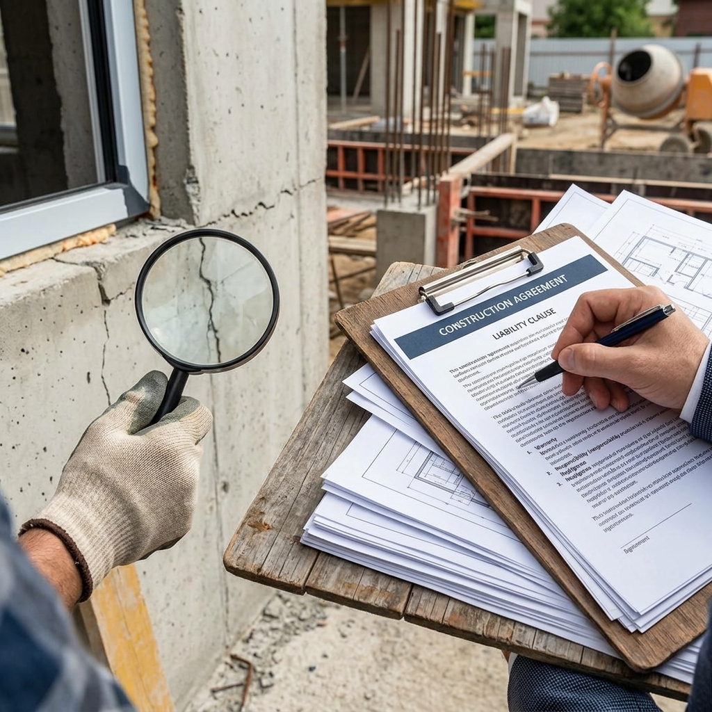 A practical legal guide for homeowners and builders on responsibility, claims, and remedies for construction defects.