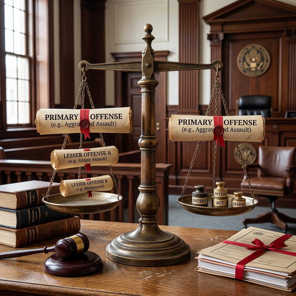 Learn how lesser included offenses work, why prosecutors and defendants rely on them, and how they can shape the outcome of a criminal trial.