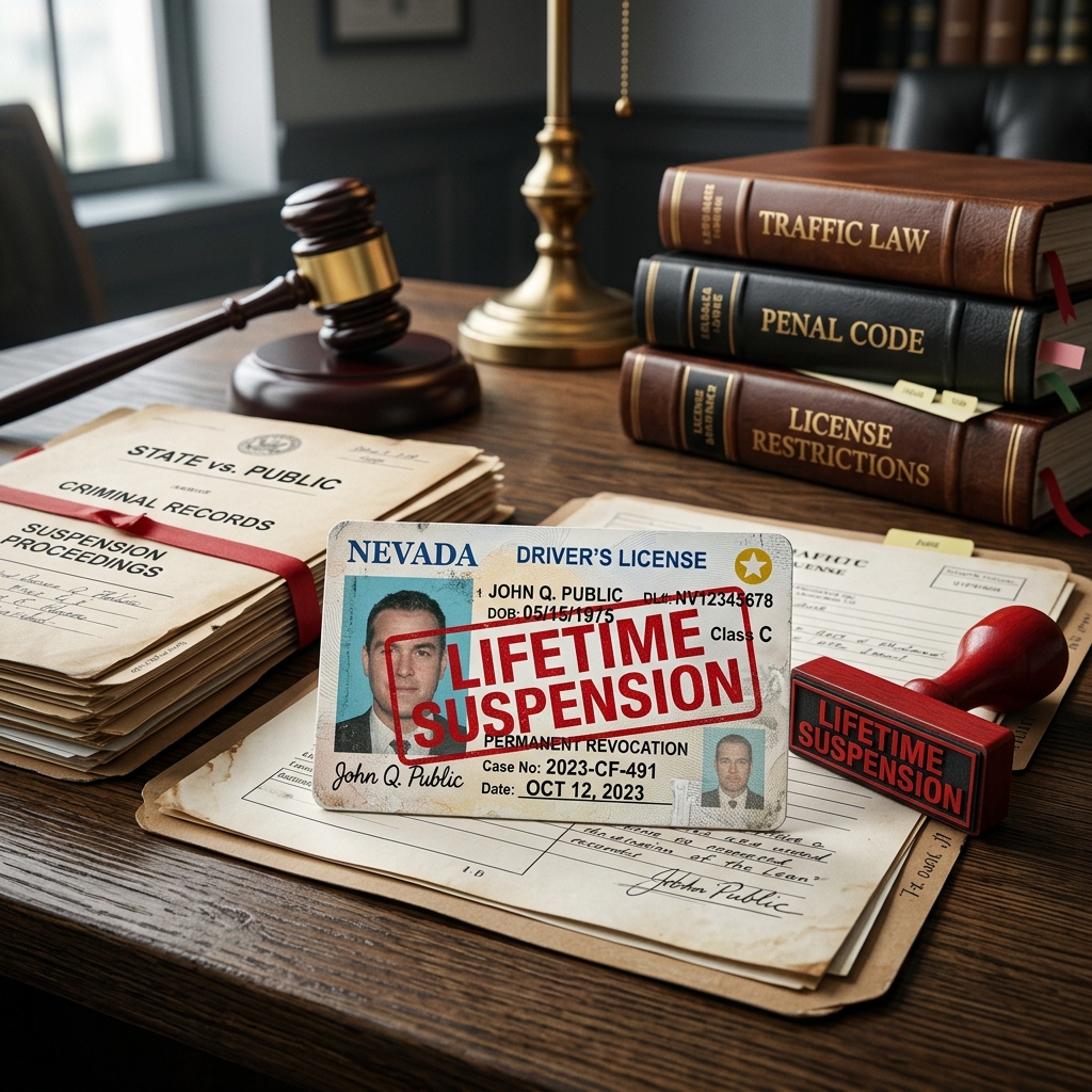 Learn when a license can be suspended for life, what rights you retain, and how reinstatement may be possible in some jurisdictions.