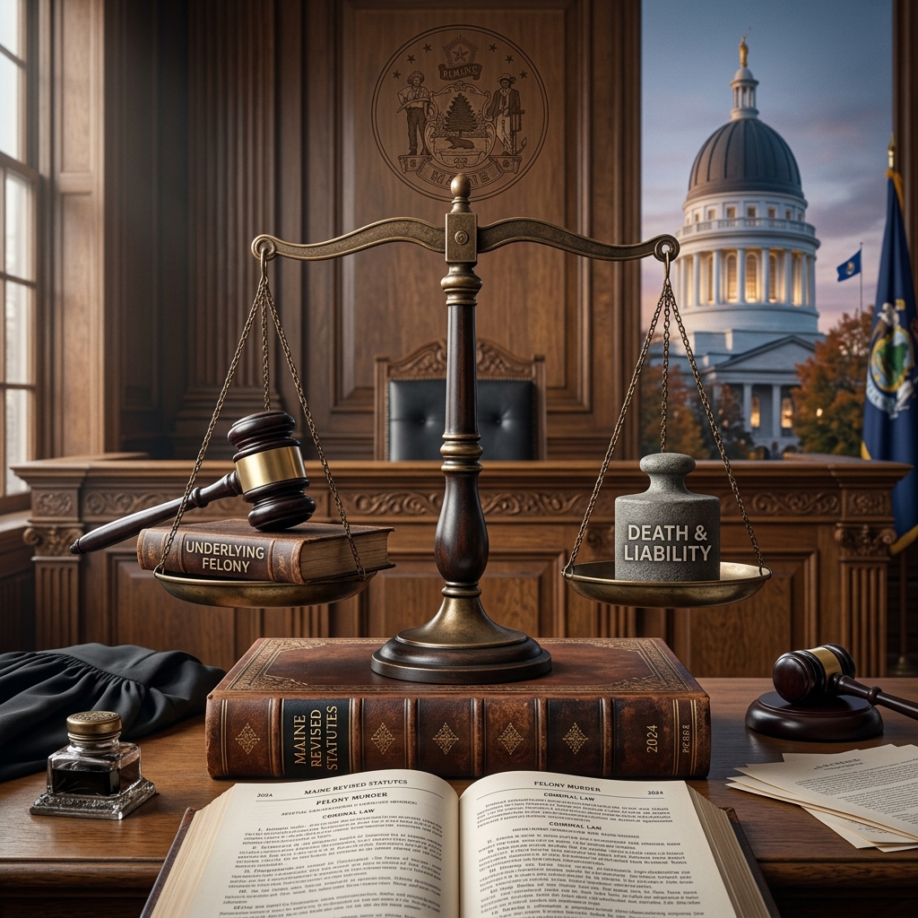 Maine Felony Murder: Key Defenses, Penalties, And Foreseeability How Maine’s felony murder statute works, who can be charged, and what defenses and penalties may apply.