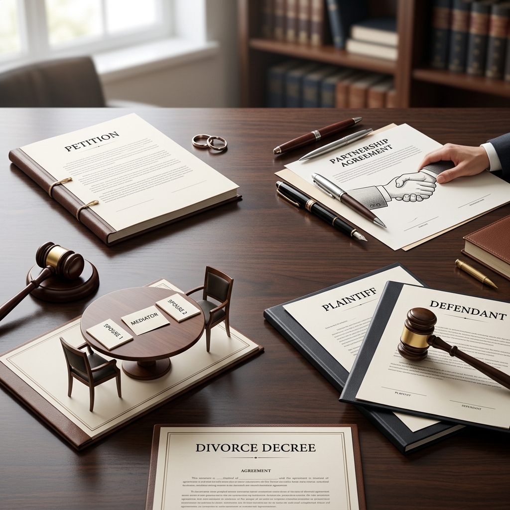 Learn how contested, uncontested, fault and no‑fault divorce options work so you can choose the approach that best fits your situation.