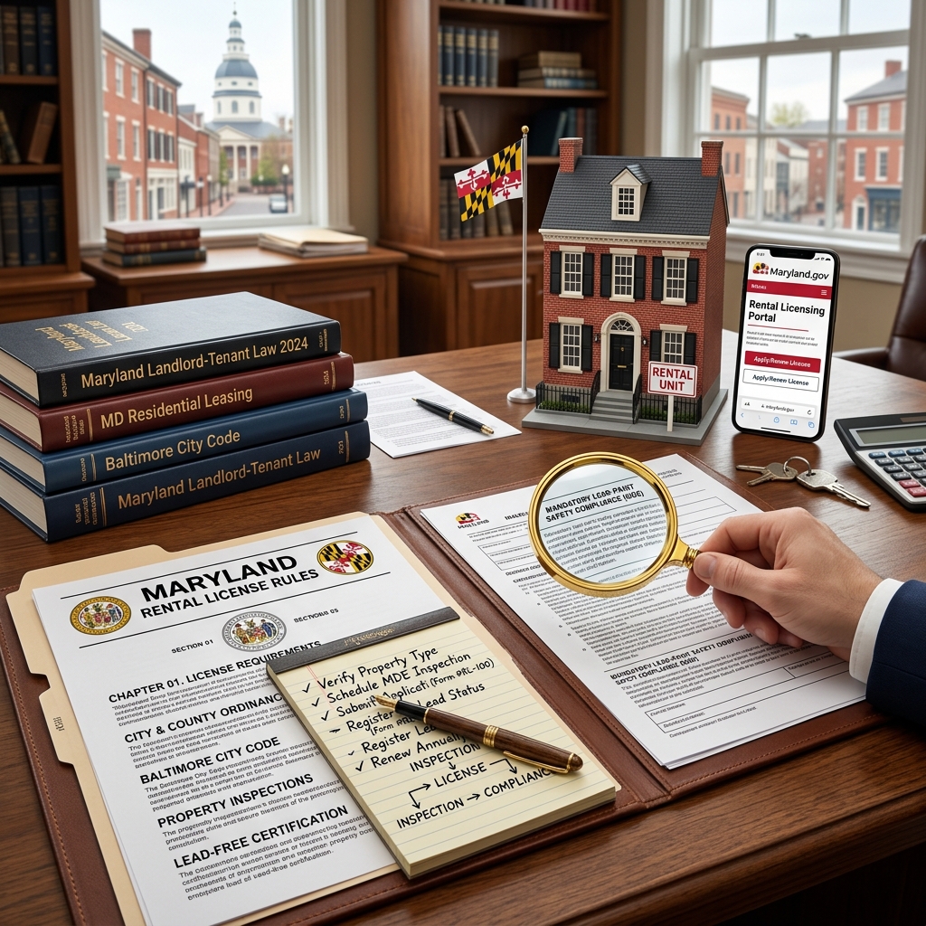 Learn how Maryland rental licensing works, why it matters, and how tenants and landlords can check compliance in different counties and cities.