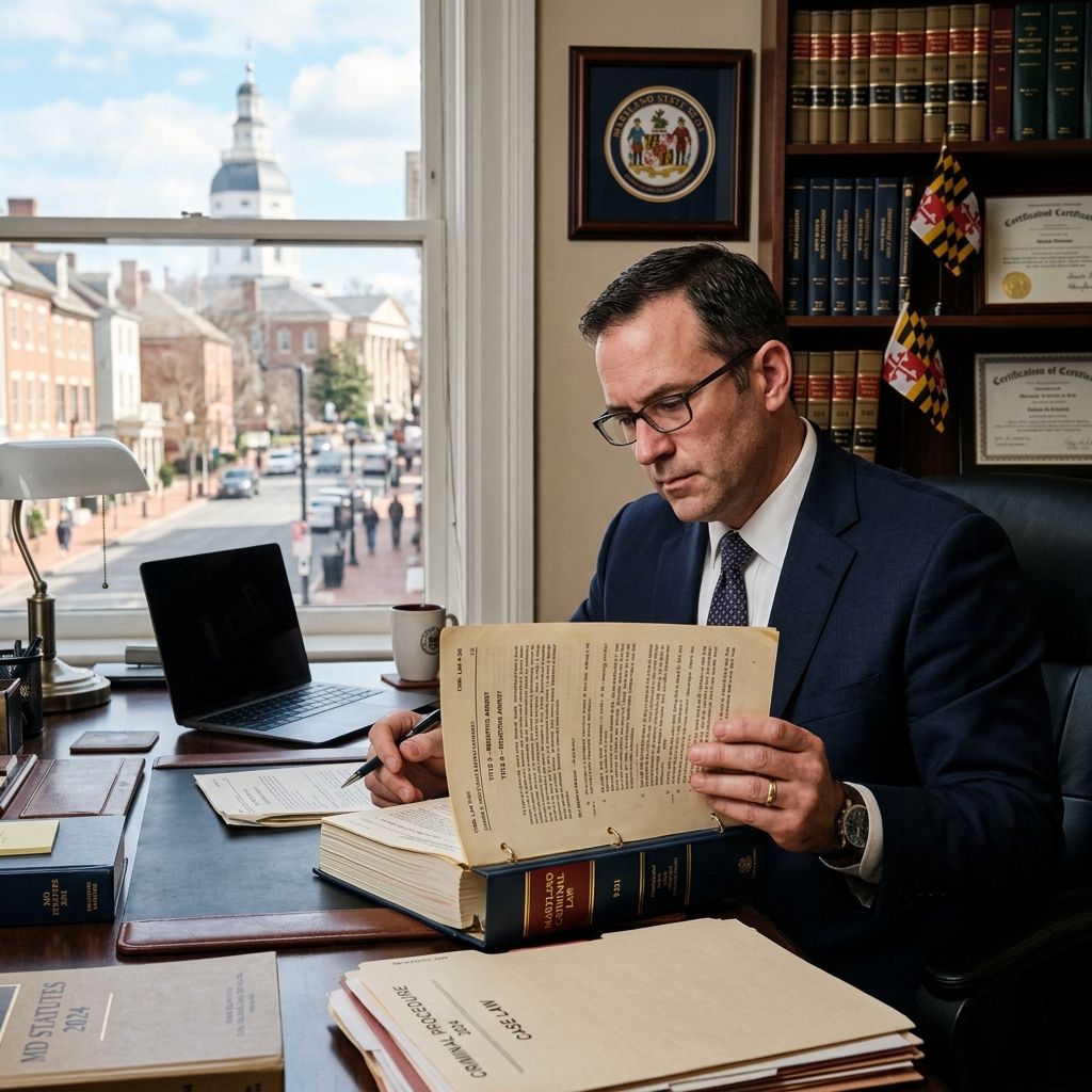 A practical guide to Maryland’s resisting arrest statute, penalties, legal elements, defenses, and what to expect after being charged.