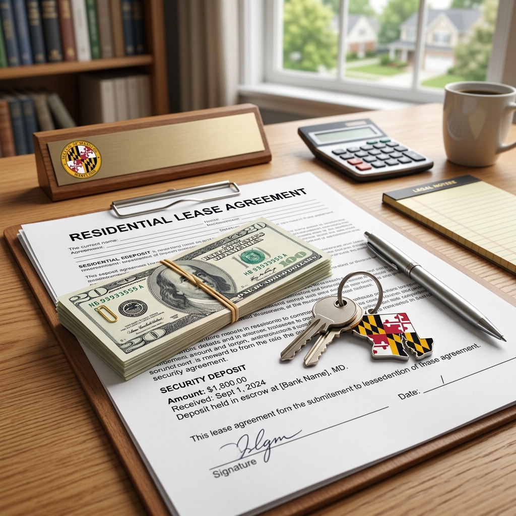 A practical guide to Maryland’s evolving security deposit rules for residential landlords and tenants, including limits, interest, and refunds.