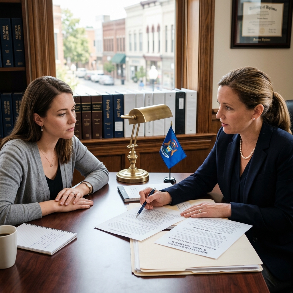 A practical, plain-language guide to Michigan child custody, parenting time, and the legal standards judges use to protect children’s best interests.