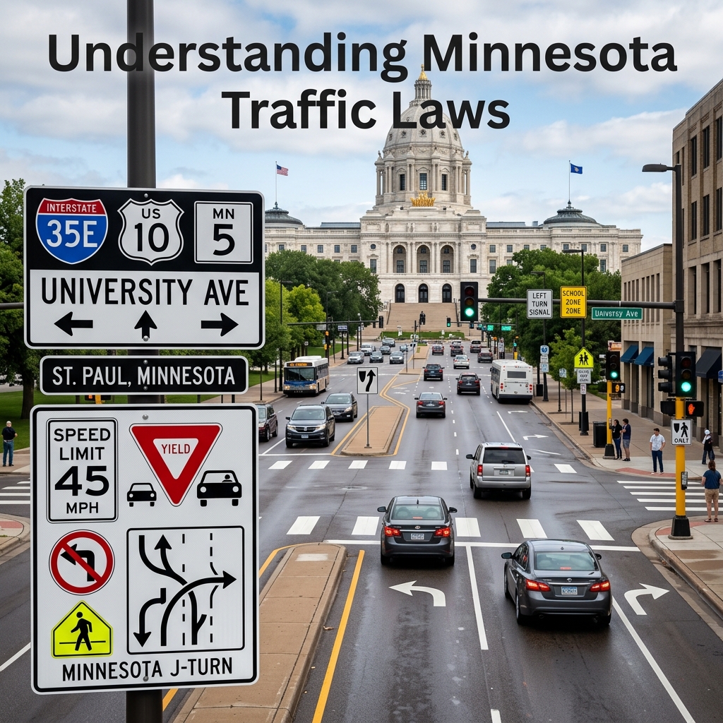A practical guide to Minnesota traffic rules, offense levels, and safe driving obligations for every motorist on the road.