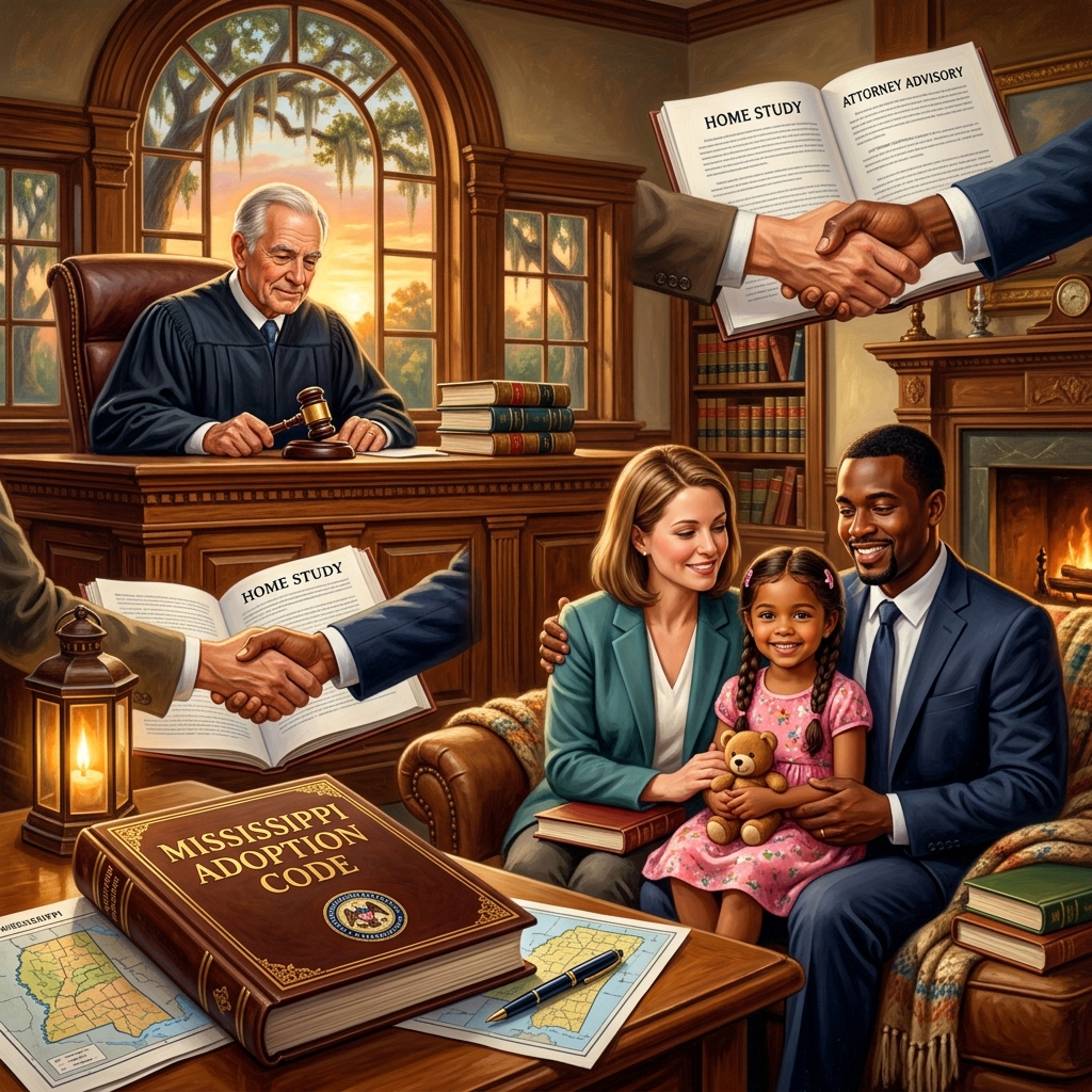 A practical guide to adoption requirements, procedures, and legal protections under Mississippi law for hopeful parents and families.