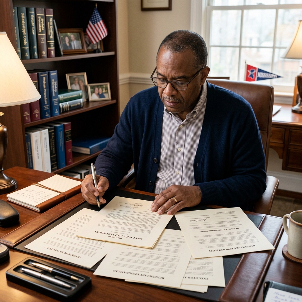 A practical guide to Mississippi will laws, from basic validity rules to special oral and handwritten wills and revocation steps.