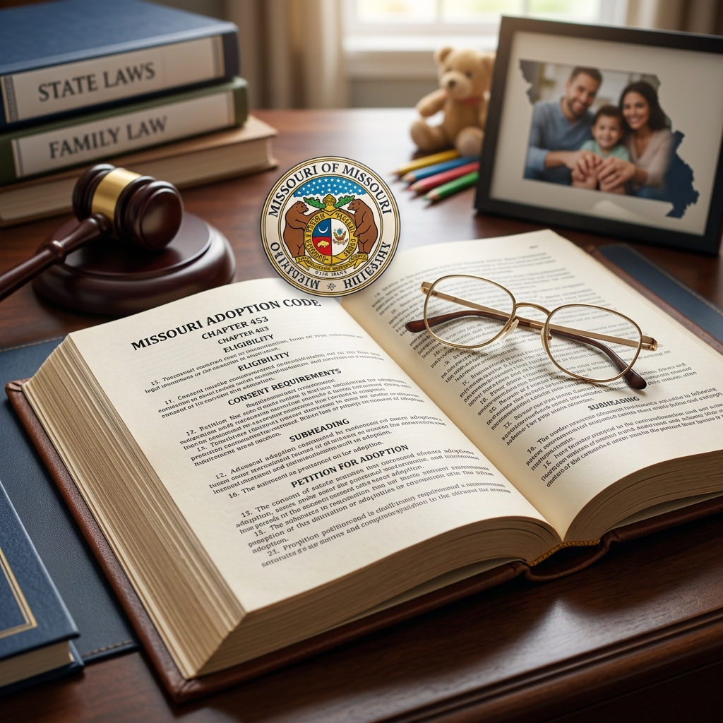 A practical guide to who can adopt, legal requirements, consent rules, and court procedures under Missouri adoption law.