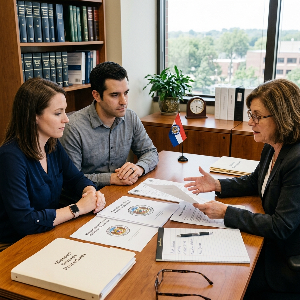 A practical, plain‑language guide to the steps, rules, and decisions involved in getting a divorce in Missouri from start to finish.