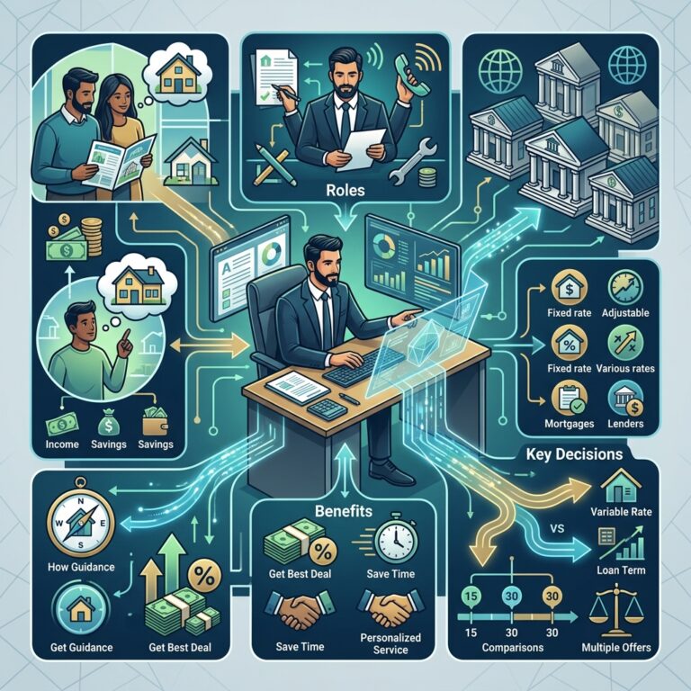 Understanding Mortgage Brokers: Roles, Benefits and Key Decisions