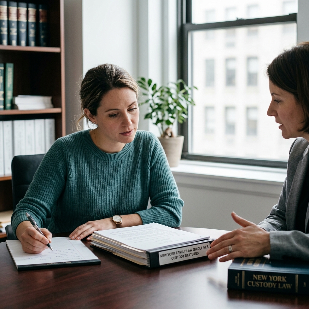A practical guide to how New York custody law treats mothers, from legal standards to courtroom strategy and common questions.