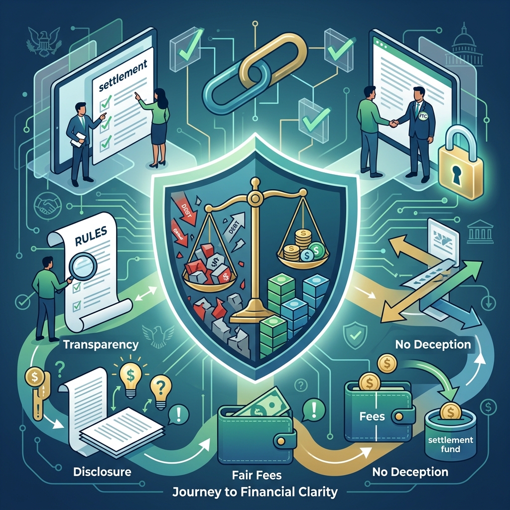 A clear guide to the FTC’s debt relief rules, how they protect consumers, and what to watch for before signing up for any settlement program.