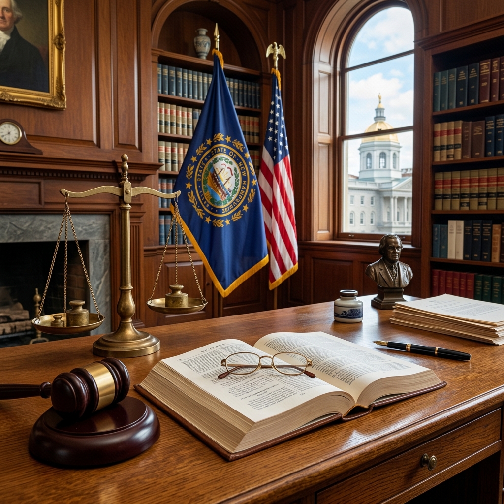 A practical guide to New Hampshire criminal charges, penalties, defenses, and key legal concepts for defendants and victims.