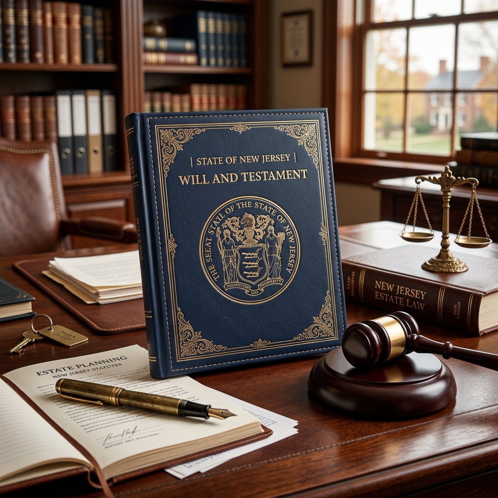 Learn how New Jersey will laws work, who can make a will, required formalities, and what happens if you die without one.