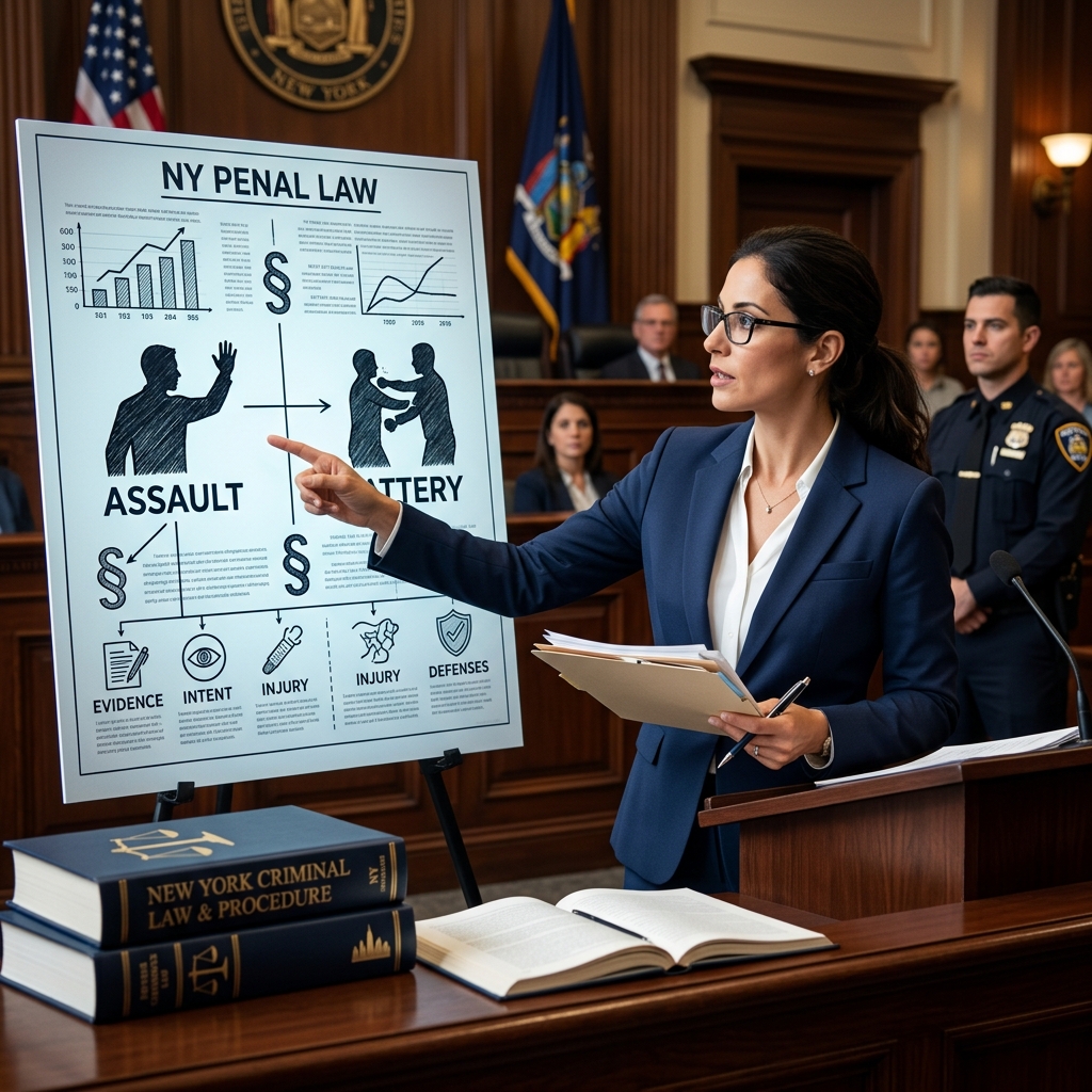 Understanding New York Assault and Battery Rules A practical guide to how New York defines, prosecutes, and punishes assault and civil battery, and what those terms mean for everyday people.