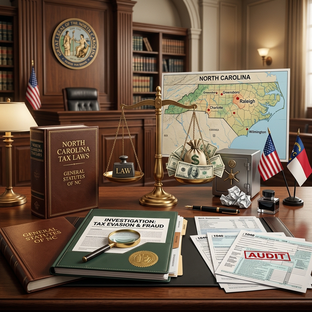 A practical guide to North Carolina tax evasion, fraud penalties, and how state enforcement works for individuals and businesses.