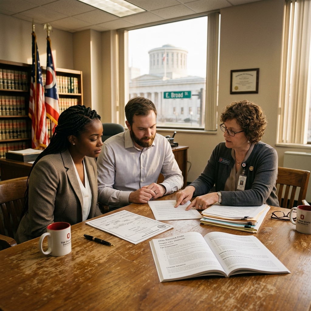 A practical, plain‑English overview of Ohio’s marriage requirements, licenses, ceremonies, and recognition rules for couples and officiants.