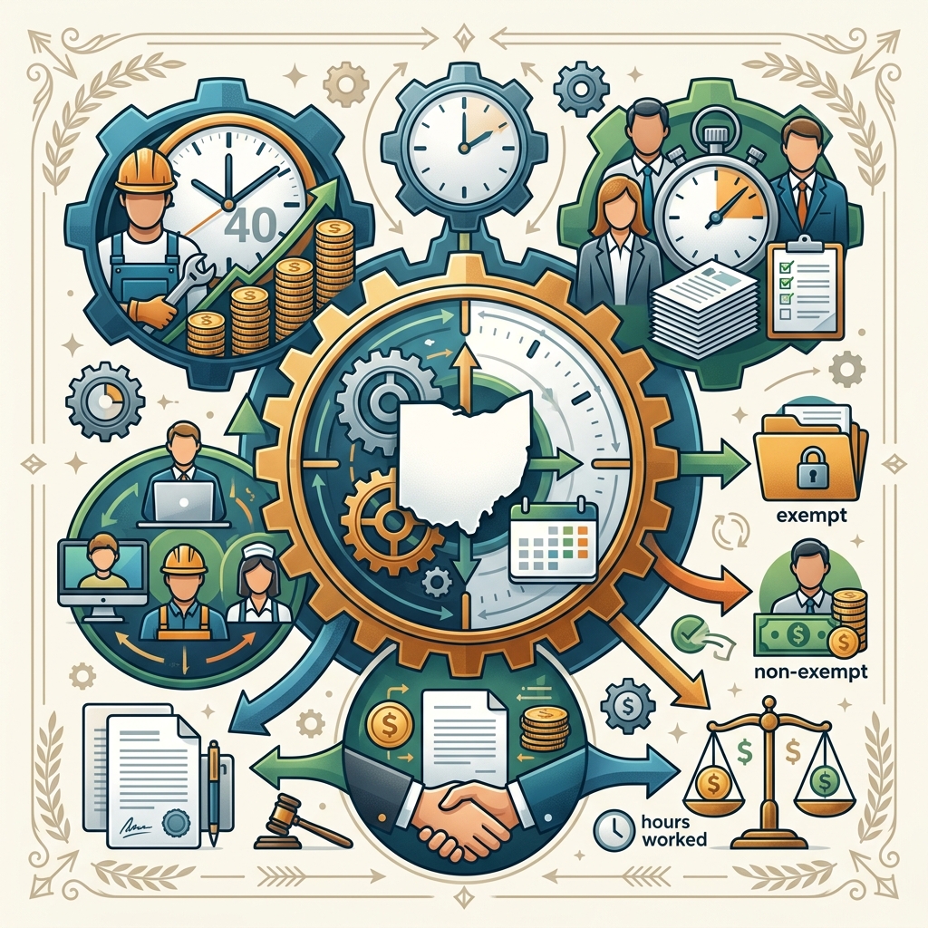 A practical, plain‑language guide to how overtime works in Ohio, who qualifies, and how to protect your rights.
