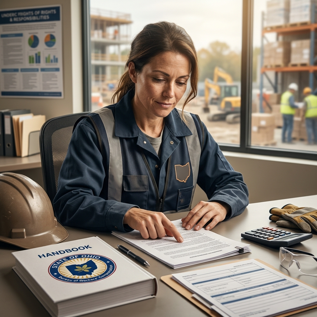 A practical, plain‑language guide to Ohio workers’ compensation coverage, benefits, claims, and appeals for injured employees and employers.