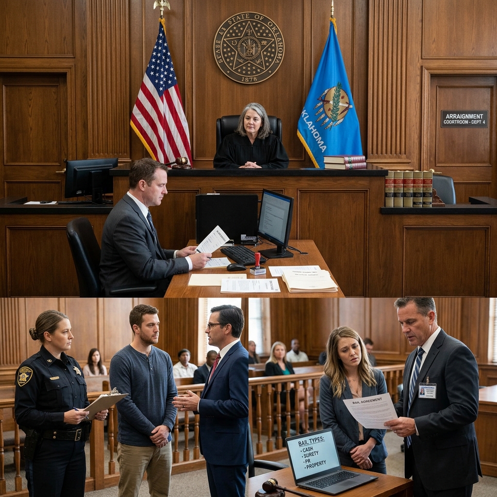 A practical guide to Oklahoma bail options, how amounts are set, and what families should know before posting bond for a loved one.