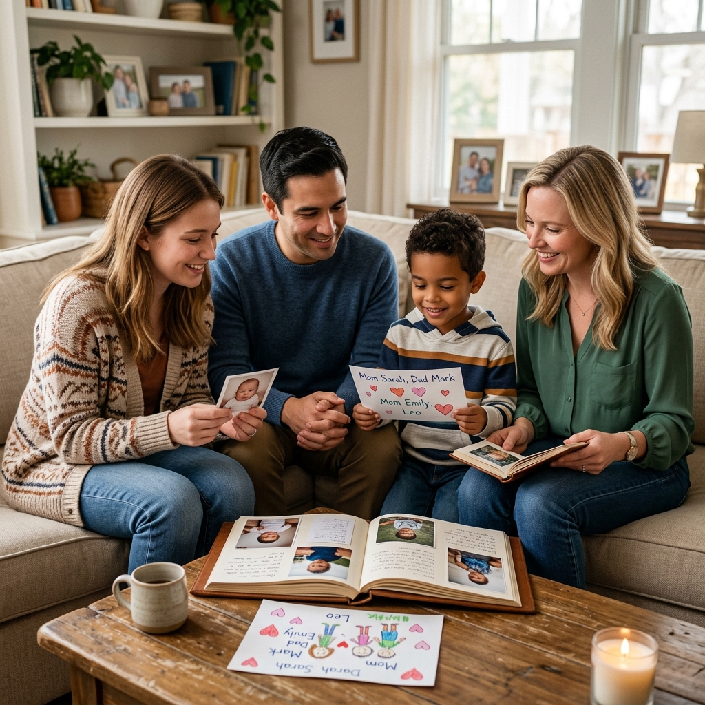 A practical guide to open, semi-open, and confidential adoptions for birth parents, adoptive families, and adoptees.