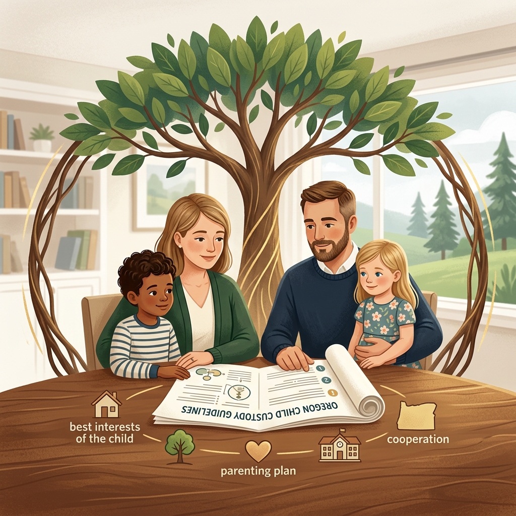 A practical guide to how Oregon courts decide child custody, parenting time, and joint decision-making responsibilities.