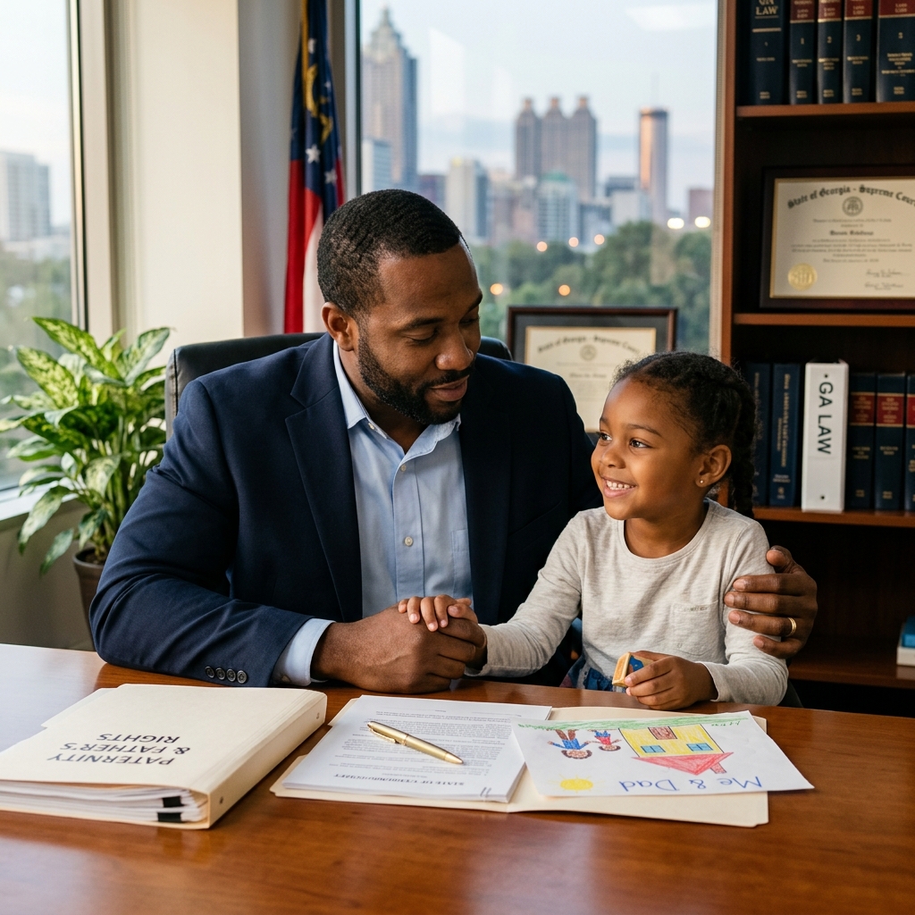 A practical legal guide for Georgia parents on paternity, legitimation, child support and custody when a child is born in or out of wedlock.