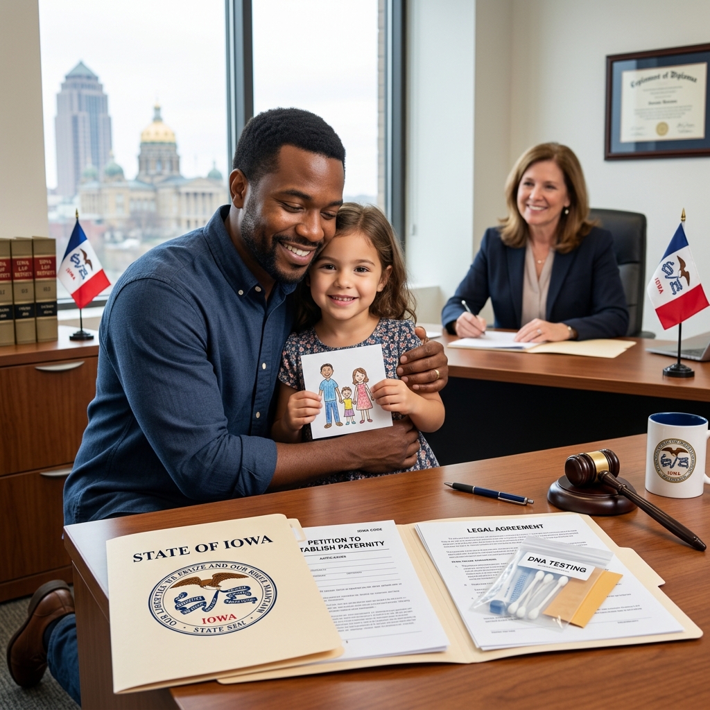 Understanding Paternity in Iowa: Rights, Procedures, and Practical Steps A clear, practical guide to how paternity is established and what it means for custody, visitation, and child support under Iowa law.