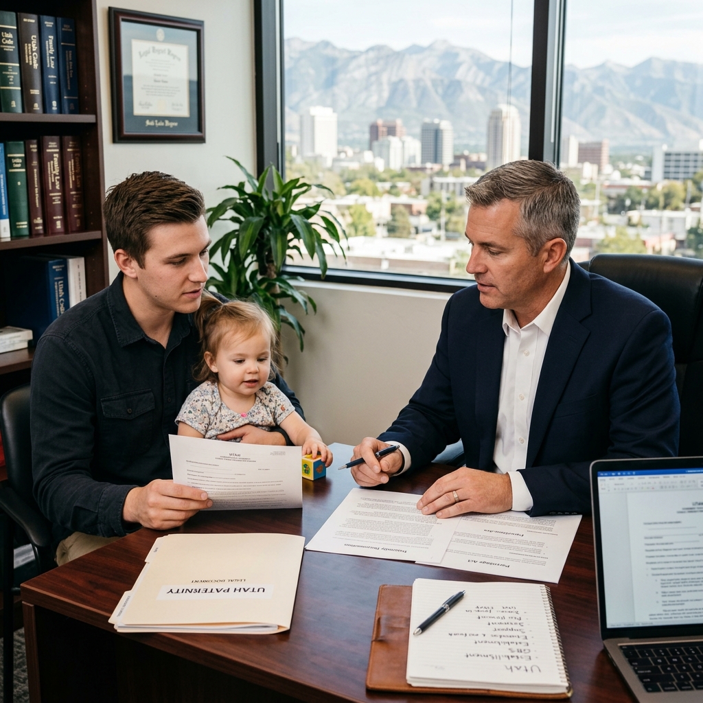 A practical guide for Utah parents on establishing paternity, securing rights, and protecting children’s interests when parents are not married.
