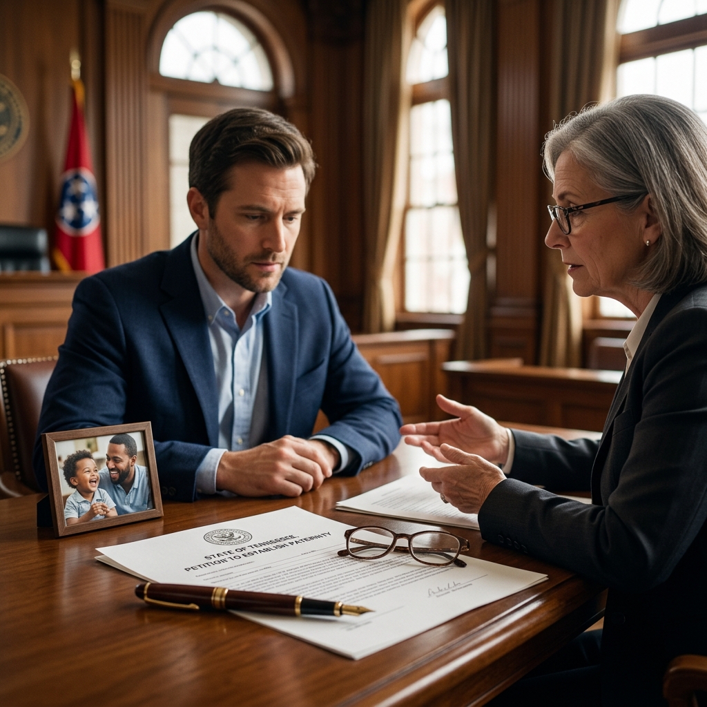 Understanding Paternity Law in Tennessee A practical guide to how paternity is established, challenged, and used to determine custody and child support in Tennessee.