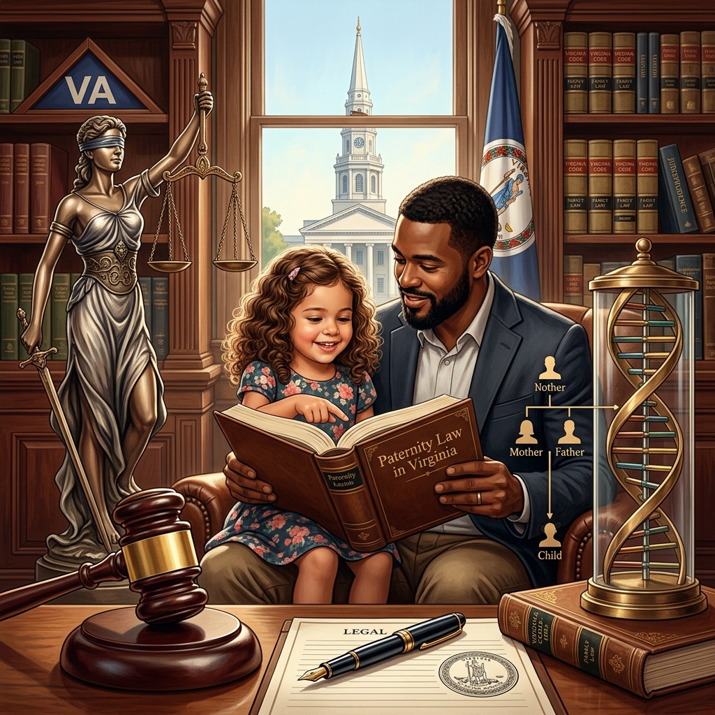 Learn how paternity is established, challenged, and enforced in Virginia, and what it means for custody, visitation, inheritance, and child support.