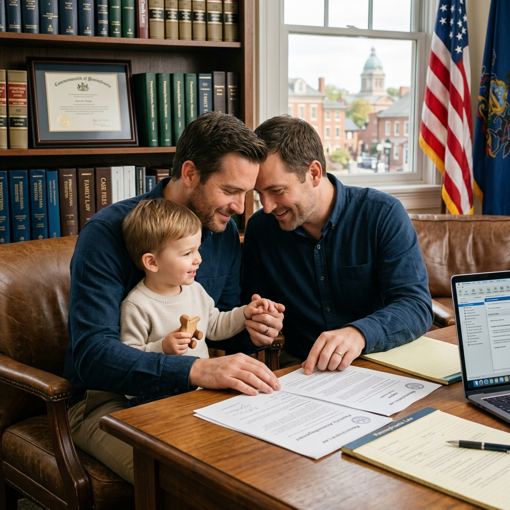 A detailed plain‑English guide to how Pennsylvania establishes, challenges, and uses paternity in custody, support, and birth records.