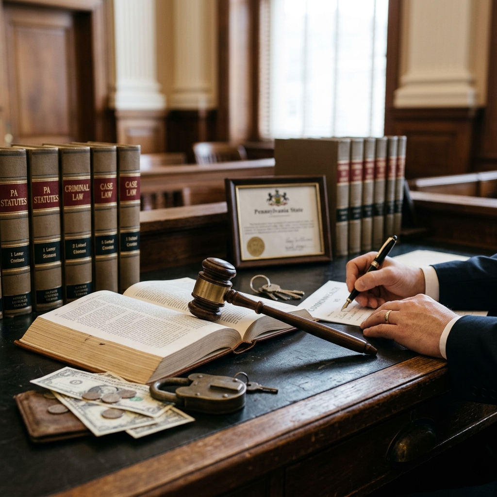 A practical guide to how Pennsylvania defines, classifies, and punishes theft and related property crimes for residents and defendants.