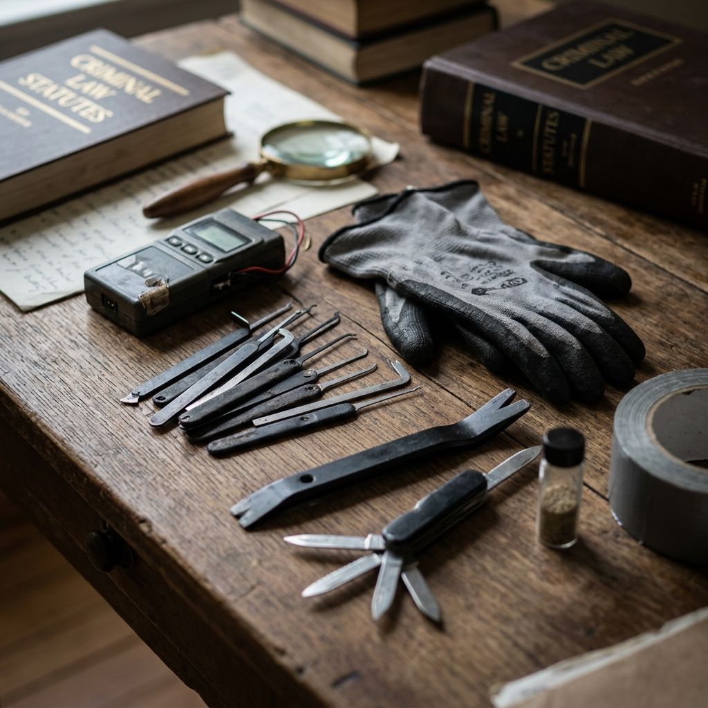 A clear guide to how everyday objects become criminal instruments, when possession is illegal, and what defenses may apply under U.S. criminal law.