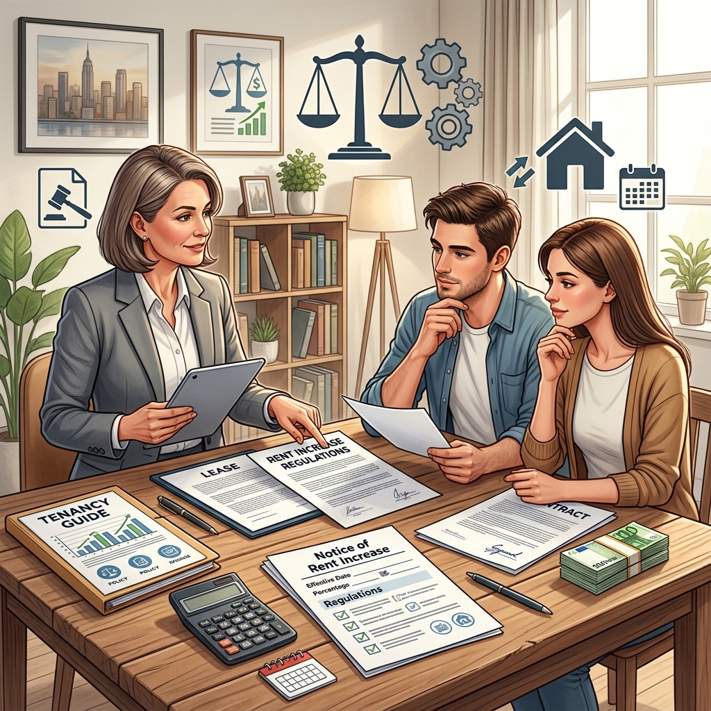 A practical, plain‑language guide to when, how, and how much landlords can lawfully raise residential rent in the U.S.