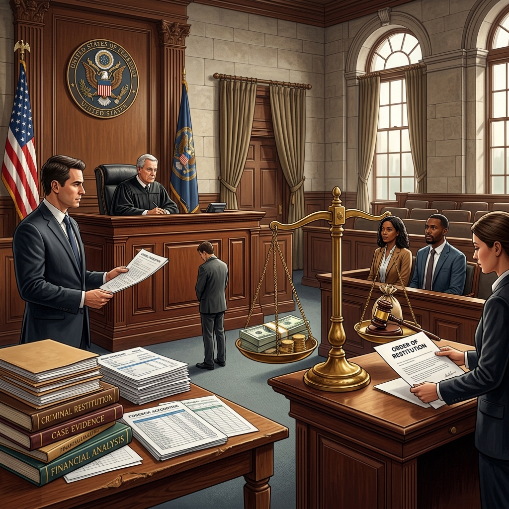 A practical guide to how restitution works in federal criminal cases, what victims can expect, and how enforcement and payment obligations are handled.