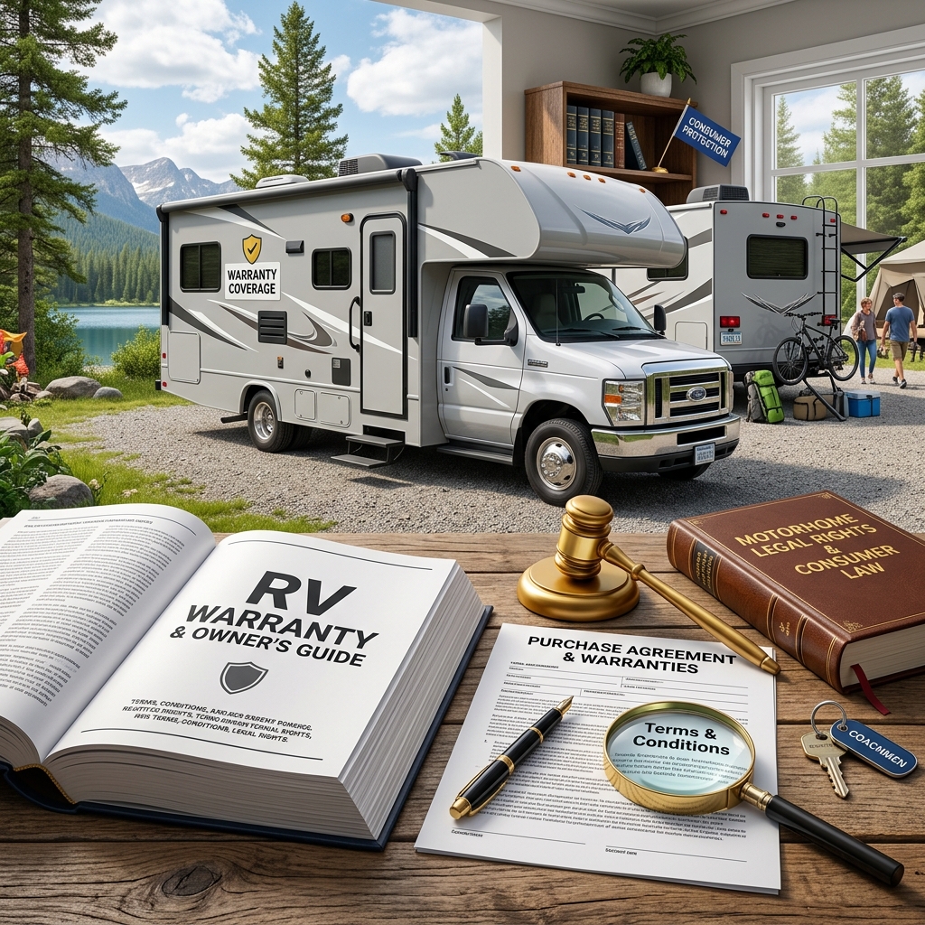 Learn how RV warranties, lemon laws, and consumer protections work before and after you hit the road.