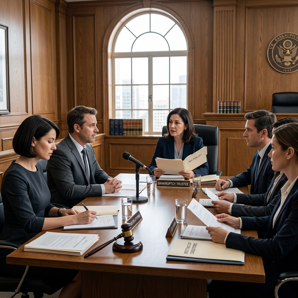 A practical, plain‑language guide to the mandatory Section 341 meeting of creditors in U.S. bankruptcy cases.