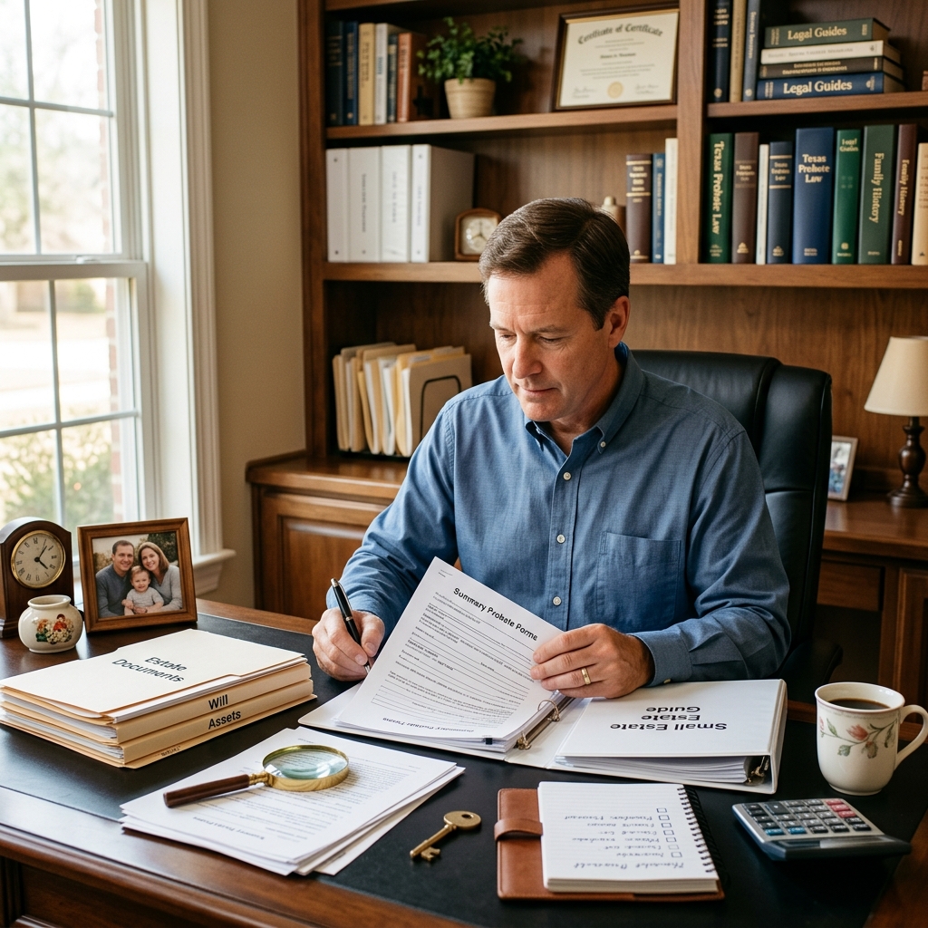 Learn how simplified probate procedures help families transfer assets from small estates faster, with fewer costs and court requirements.
