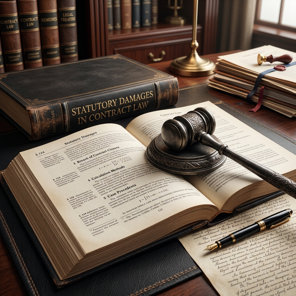 Learn how statutory damages work in breach of contract cases, when they apply, and how courts decide the amounts awarded.