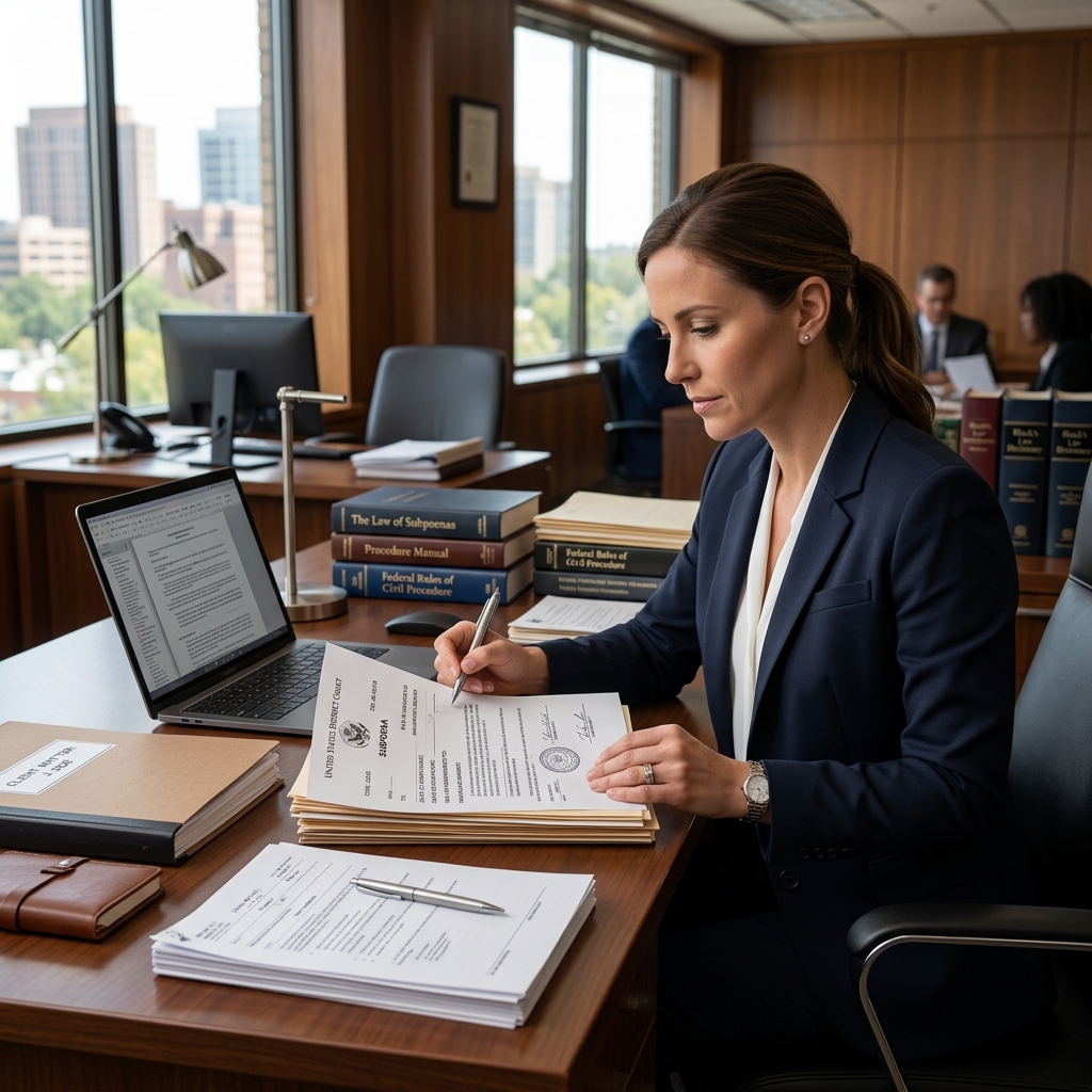 Learn what a subpoena is, why you were served, and how to respond while protecting your rights and avoiding legal penalties.