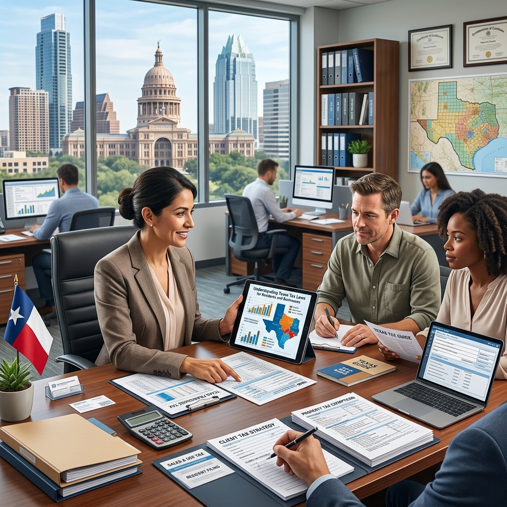 A practical guide to Texas tax rules, from sales and franchise taxes to local property levies and common compliance questions.