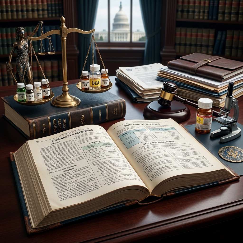A practical, plain‑language guide to how the federal Controlled Substances Act classifies drugs, regulates their handling, and imposes criminal penalties.