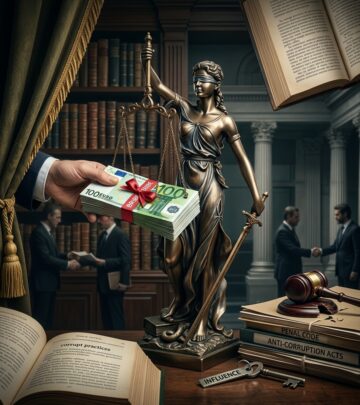 A detailed legal guide to how bribery is defined, prosecuted, punished, and distinguished from ordinary gifts in public and private settings.