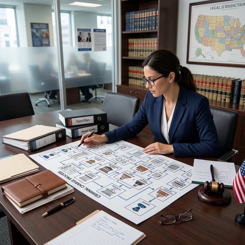 From investigation to sentencing, learn what happens step by step when you are formally charged with a criminal offense.