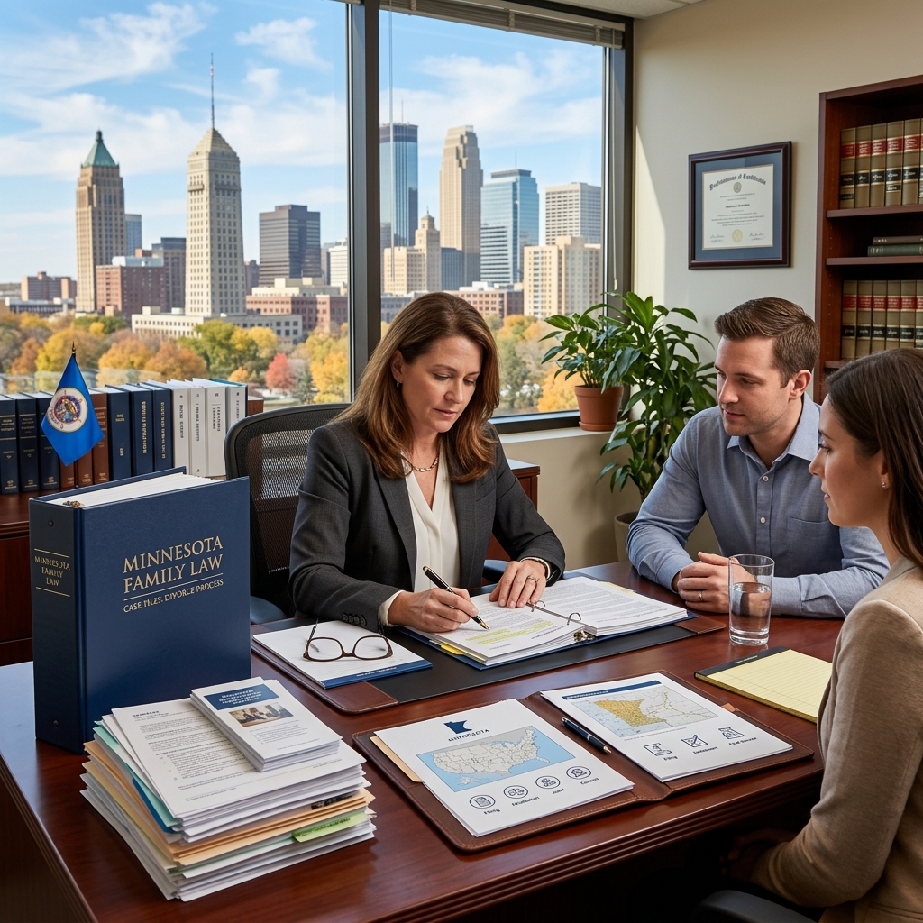 A practical, plain‑language guide to how divorces work in Minnesota, from residency rules to final decree and life after separation.