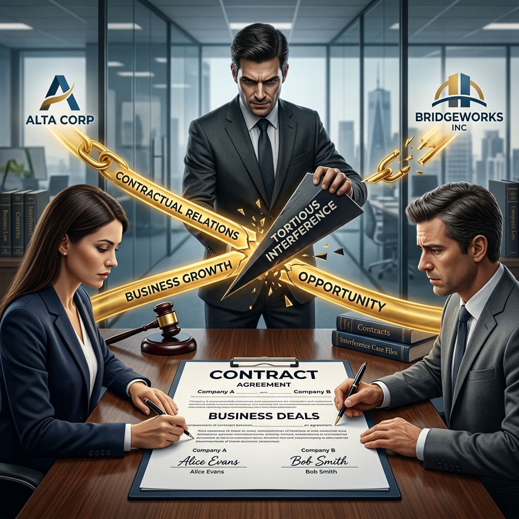 Learn how wrongful interference with contracts or business relationships can lead to legal liability and what businesses can do to protect themselves.