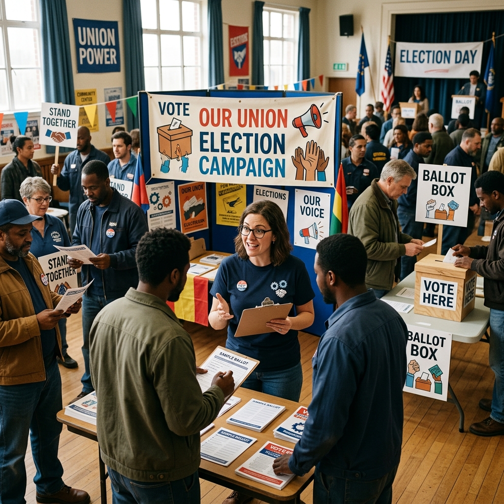 A practical guide to planning, running, and challenging union officer election campaigns under U.S. labor law.